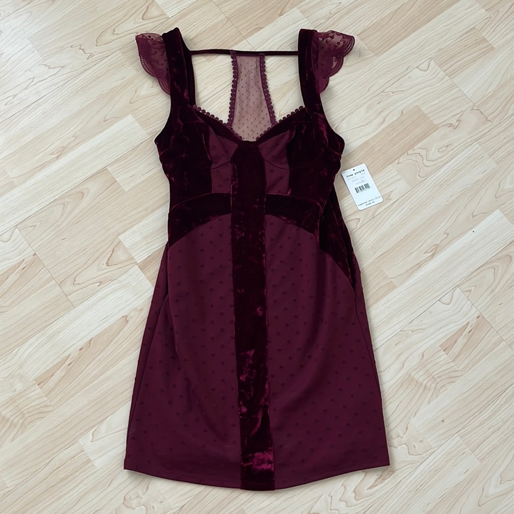 Brand new Free People velvet dress